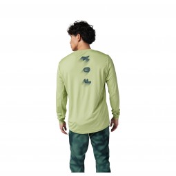 KOSZULKA ROWEROWA Z DŁUGIM RĘKAWEM FOX RANGER WAYFARING PALE GREEN