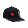 CZAPKA Z DASZKIEM FOX X HONDA FLEXFIT HAT BLACK