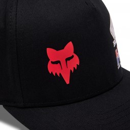 CZAPKA Z DASZKIEM FOX X HONDA FLEXFIT HAT BLACK