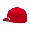 CZAPKA Z DASZKIEM FOX X HONDA FLEXFIT HAT FLAME RED