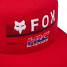 CZAPKA Z DASZKIEM FOX X HONDA SNAPBACK HAT FLAME RED