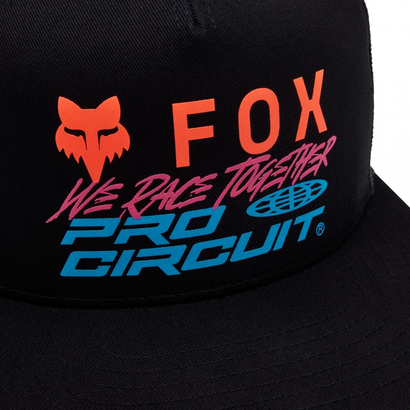 CZAPKA Z DASZKIEM FOX X PRO CIRCUIT SB HAT BLACK