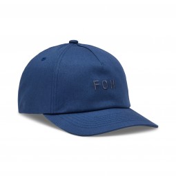 CZAPKA Z DASZKIEM FOX WORDMARK ADJUSTABLE HAT INDIGO