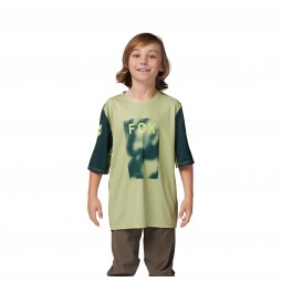 KOSZULKA ROWEROWA FOX JUNIOR RANGER TAUNT PALE GREEN