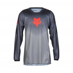 BLUZA FOX JUNIOR 180 INTERFERE JERSEY GREY/RED