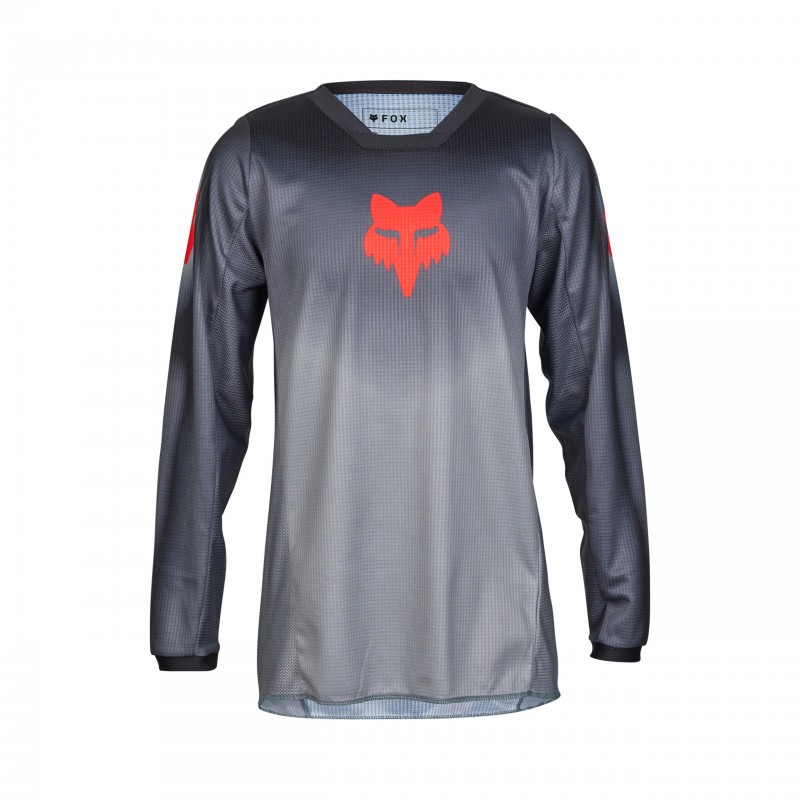 BLUZA FOX JUNIOR 180 INTERFERE JERSEY GREY/RED