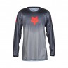 BLUZA FOX JUNIOR 180 INTERFERE JERSEY GREY/RED