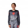 BLUZA FOX JUNIOR 180 INTERFERE JERSEY GREY/RED