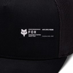 CZAPKA Z DASZKIEM FOX BARGE FLEXFIT HAT BLACK