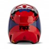 KASK FOX V1 STREAK FLUORESCENT RED