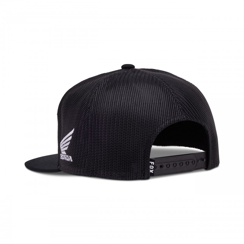 CZAPKA Z DASZKIEM FOX X HONDA SNAPBACK HAT BLACK