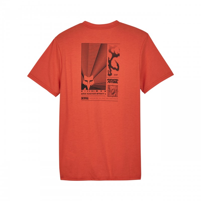 T-SHIRT FOX INTERFERE TECH SS TEE ATOMIC ORANGE