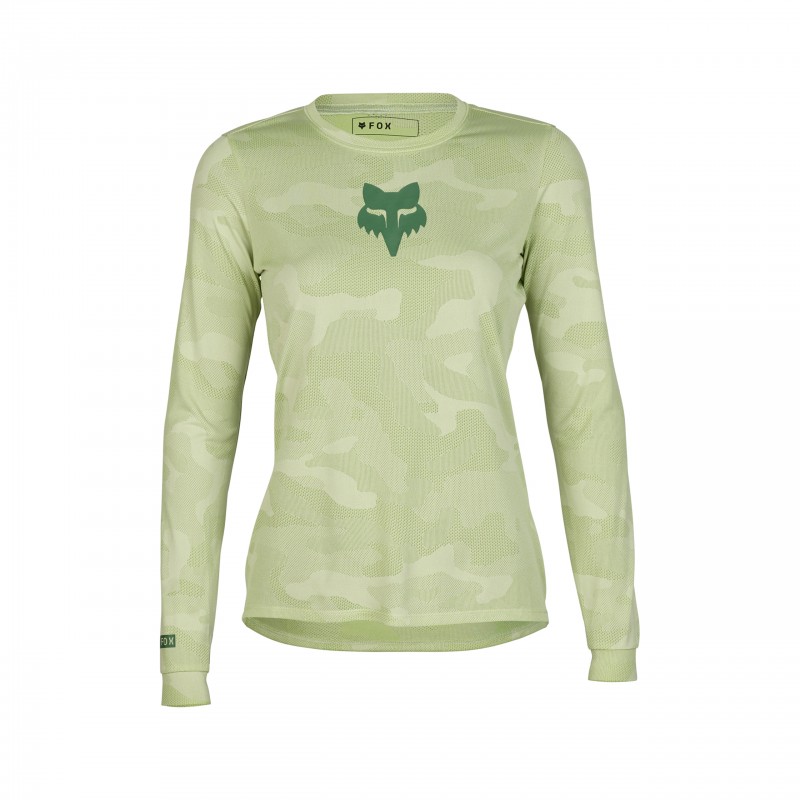 KOSZULKA ROWEROWA Z DŁUGIM RĘKAWEM FOX LADY RANGER TRU DRI CACTUS