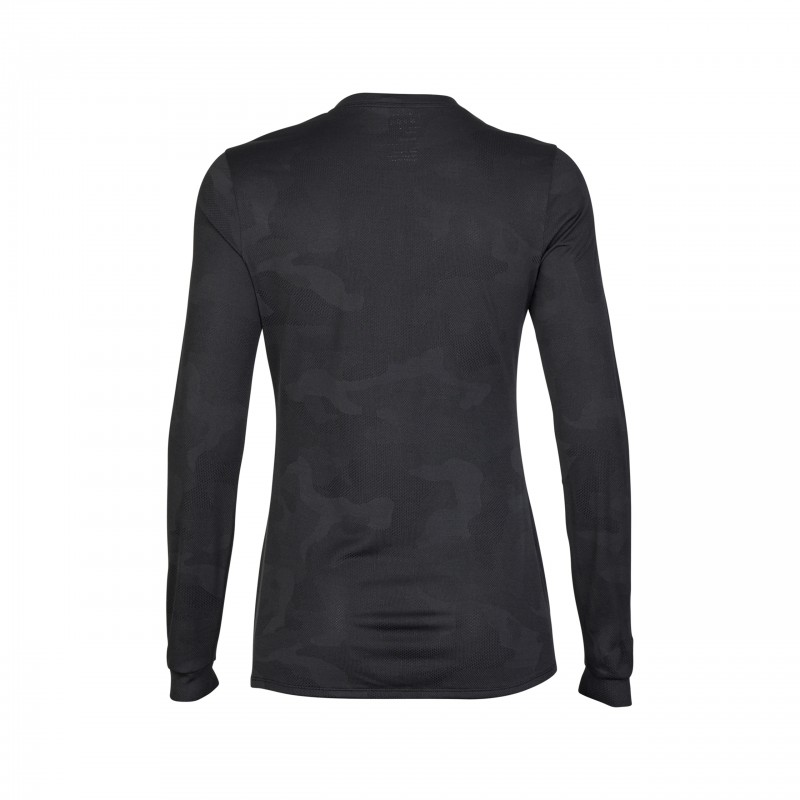 KOSZULKA ROWEROWA Z DŁUGIM RĘKAWEM FOX LADY RANGER TRU DRI BLACK