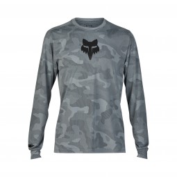 KOSZULKA ROWEROWA Z DŁUGIM RĘKAWEM FOX RANGER TRU DRI CLOUD GREY