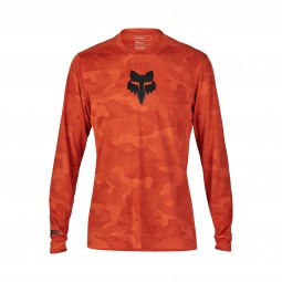 KOSZULKA ROWEROWA Z DŁUGIM RĘKAWEM FOX RANGER TRU DRI ATOMIC ORANGE