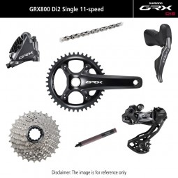 Grupa GRX 810 DI2 11rz 175 mm, 42T, 11-34