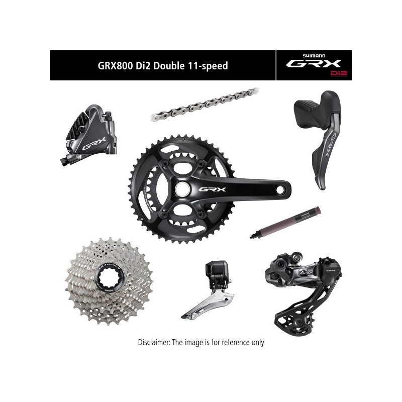 Grupa GRX 810 DI2 11rz 175 mm, 48x31T, 11-32