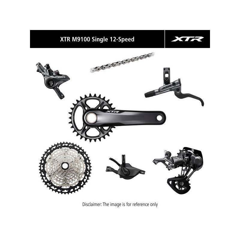 Grupa XTR M9100 2-Tłoki 175 mm, 34T, 10-45