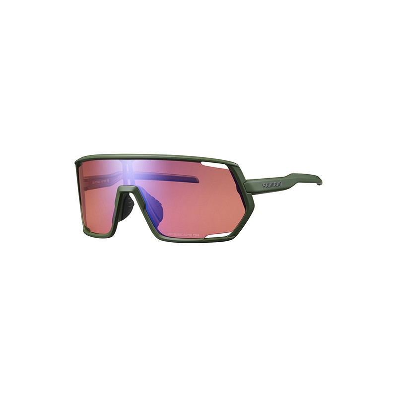 Shimano Okulary TCNL2 Dark Olive, Ridescape OR