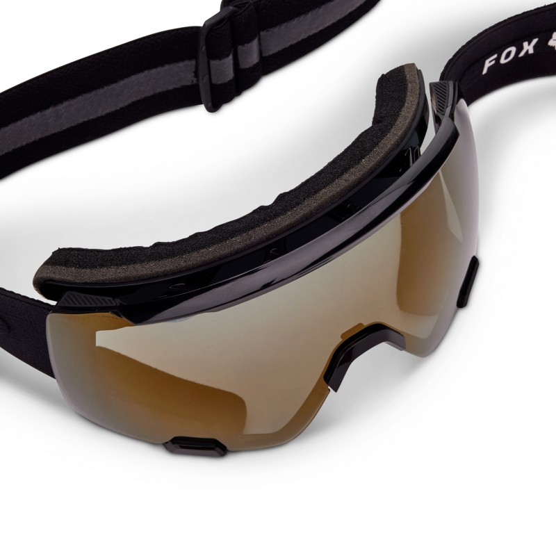 GOGLE FOX PUREVUE BLACK/MIRROR BLACK/GOLD