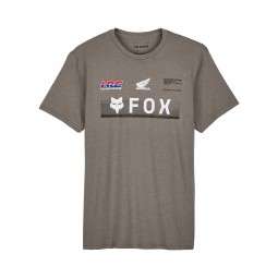 T-SHIRT FOX X HONDA PREM SS TEE HEATHER GRAPHITE