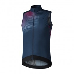 S-Phyre Wind Winter Vest Print Black/Red M