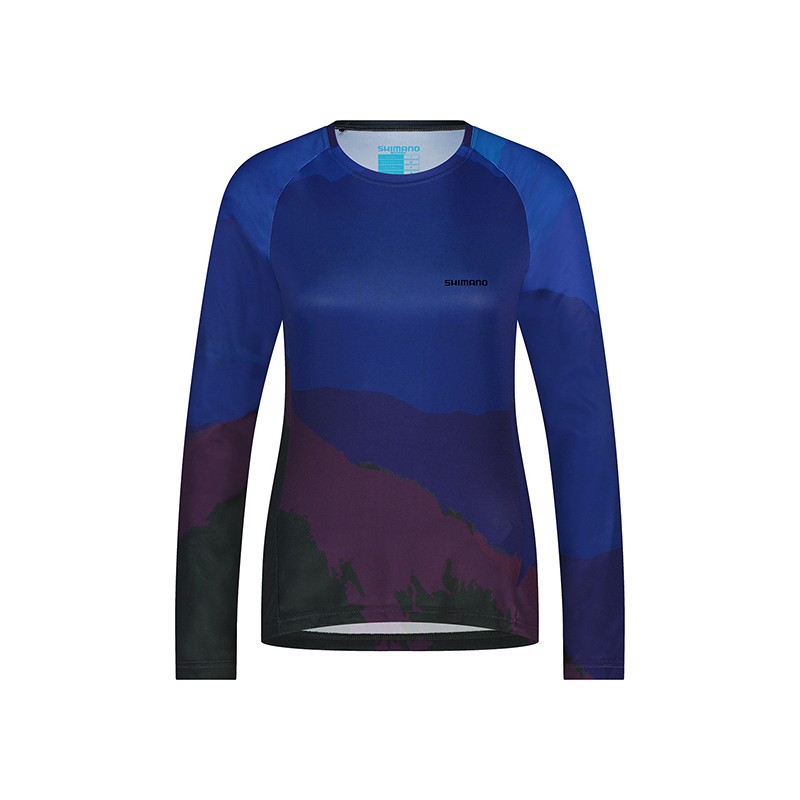 Koszulka Dam Sentiero Saiko Navy/Blue M
