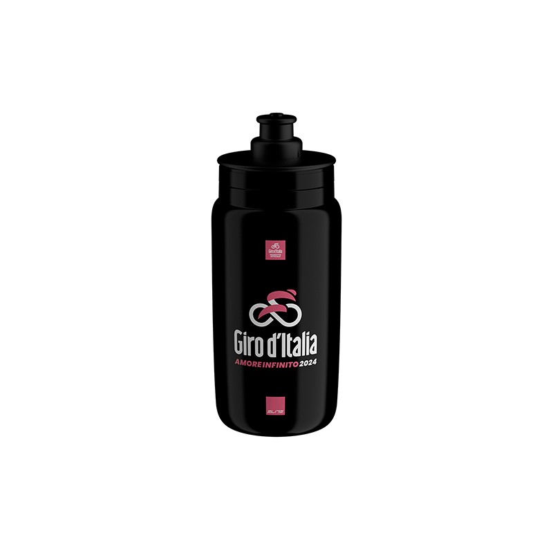 Elite Bidon FLY Teams 2024 Giro d'Italia Black Map 550ml