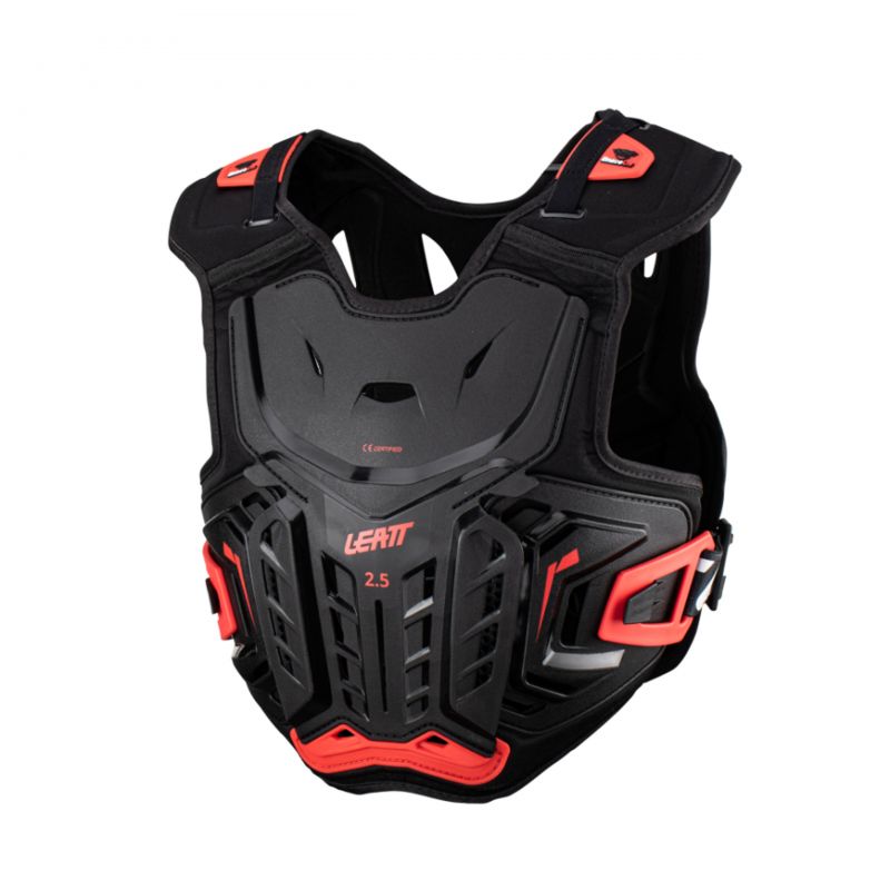 BUZER LEATT PROTECTOR 2.5 JUNIOR BLACK/RED (147-159CM)