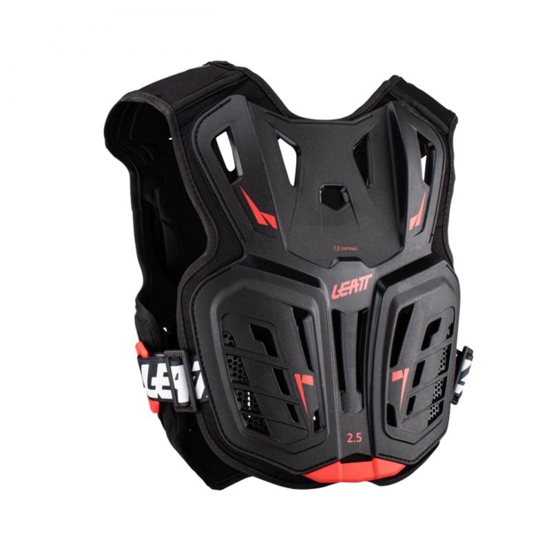 BUZER LEATT PROTECTOR 2.5 JUNIOR BLACK/RED (134-146CM)