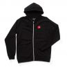 BLUZA Z KAPTUREM NA ZAMEK SANTA CRUZ PATCH ZIP BLACK