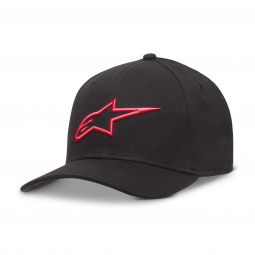CZAPKA Z DASZKIEM ALPINESTARS AGELESS CURVE BLACK/RED