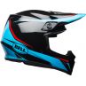 KASK BELL MX-9 MIPS TORCH BLACK/CYAN/RED