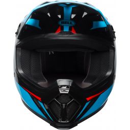 KASK BELL MX-9 MIPS TORCH BLACK/CYAN/RED