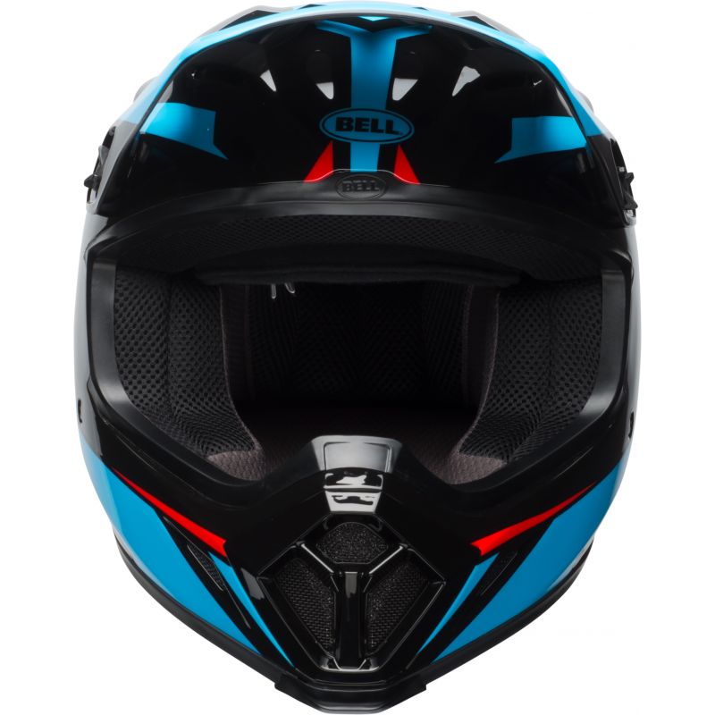 KASK BELL MX-9 MIPS TORCH BLACK/CYAN/RED