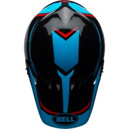 KASK BELL MX-9 MIPS TORCH BLACK/CYAN/RED