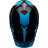 KASK BELL MX-9 MIPS TORCH BLACK/CYAN/RED