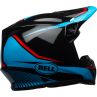 KASK BELL MX-9 MIPS TORCH BLACK/CYAN/RED
