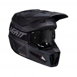 KASK Z GOGLAMI LEATT KIT MOTO 3.5 V25 STEALTH (53-54CM)