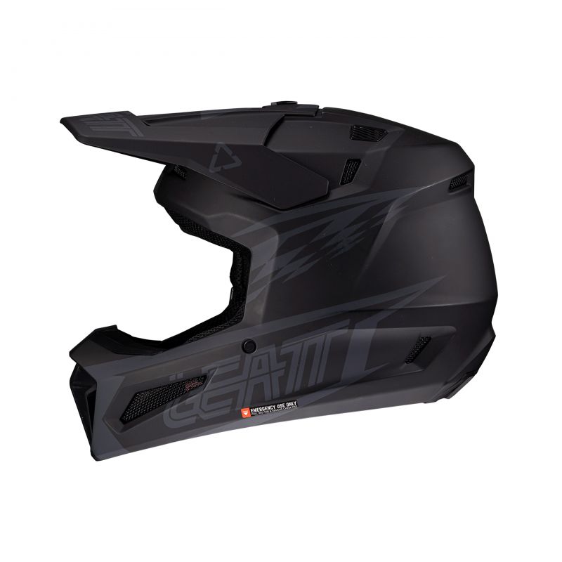 KASK Z GOGLAMI LEATT KIT MOTO 3.5 V25 STEALTH (53-54CM)
