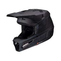 KASK Z GOGLAMI LEATT KIT MOTO 3.5 V25 STEALTH (63-64CM)