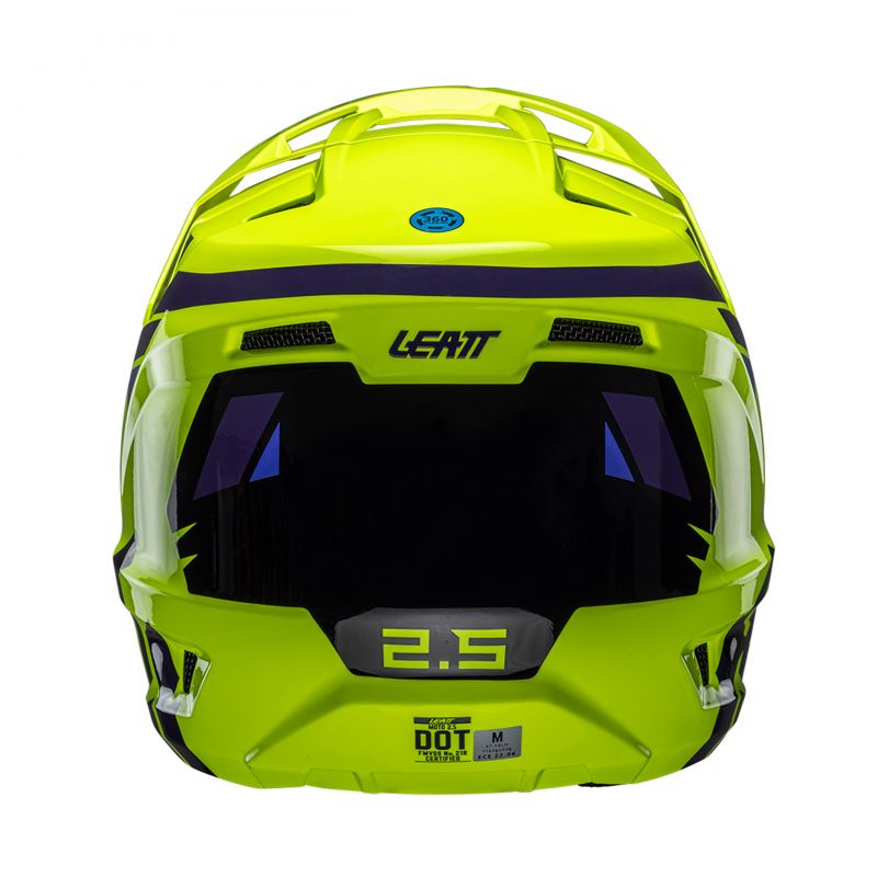 KASK LEATT MOTO 2.5 V25 ARGON (53-54CM)