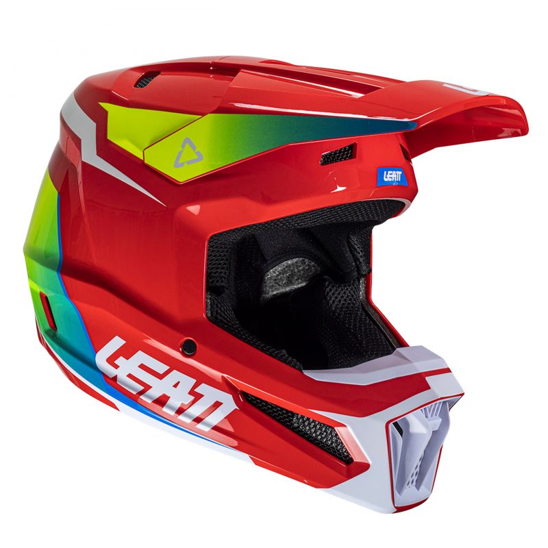 KASK LEATT MOTO 2.5 V25 RED (53-54CM)