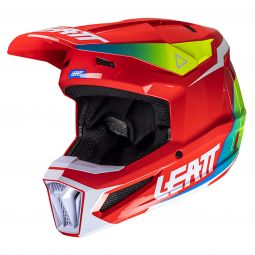 KASK LEATT MOTO 2.5 V25 RED (63-64CM)