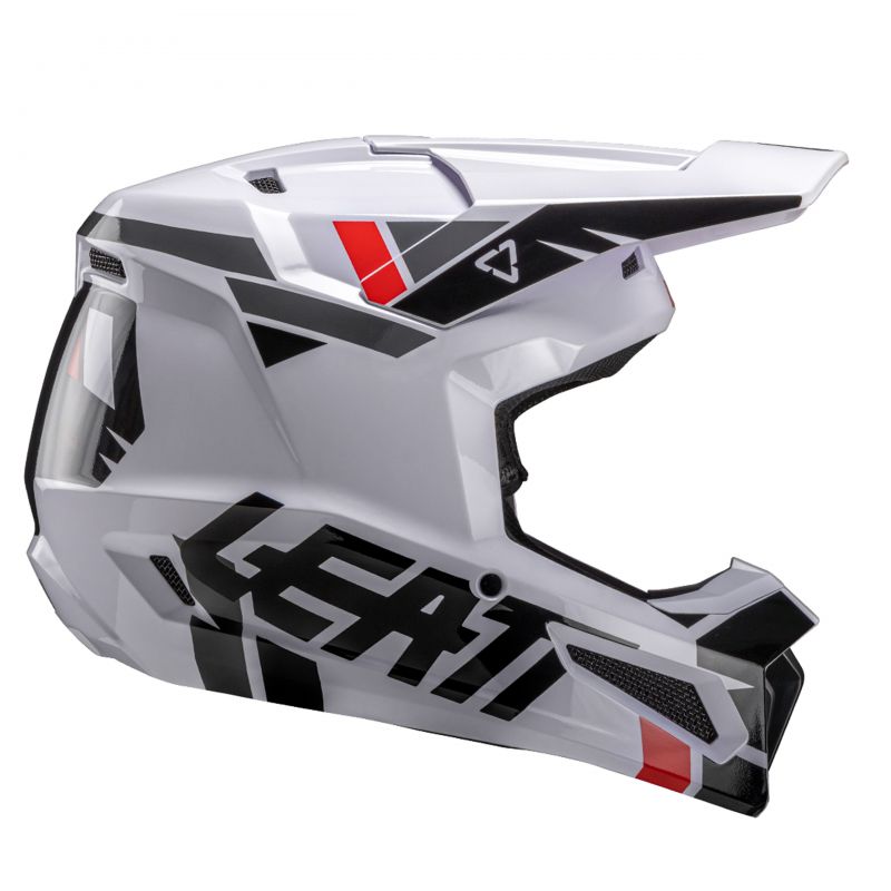 KASK LEATT MOTO 2.5 V25 WHITE (53-54CM)
