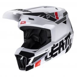 KASK LEATT MOTO 2.5 V25 WHITE (63-64CM)