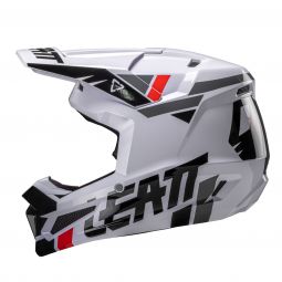 KASK LEATT MOTO 2.5 V25 WHITE (63-64CM)