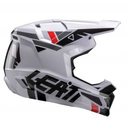 KASK LEATT MOTO 2.5 V25 WHITE (63-64CM)
