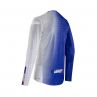 LEATT NOWOŚĆ KOSZULKA ROWEROWA (DZIECIĘCA) MTB GRAVITY 4.0 JUNIOR JERSEY ULTRABLUE KOLOR NIEBIESKI/BIAŁY ROZMIAR M (130-140cm)